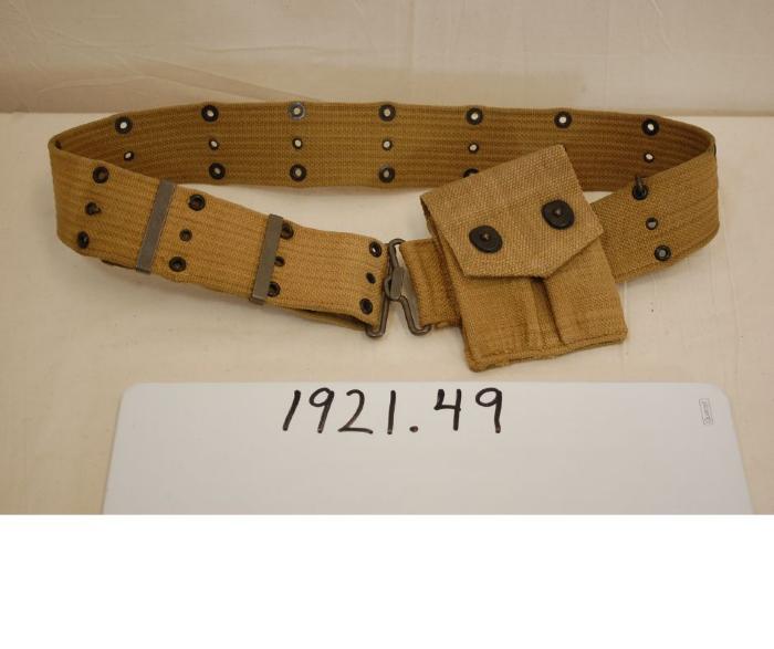 WWI Pistol Belt