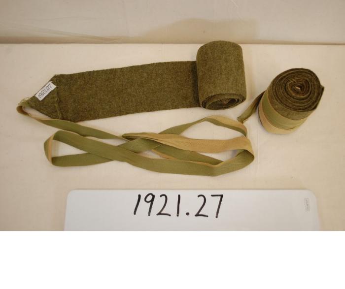 WWI Uniform Puttees
