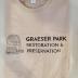 T-shirt, "Graeser Park Restoration & Preservation," undated