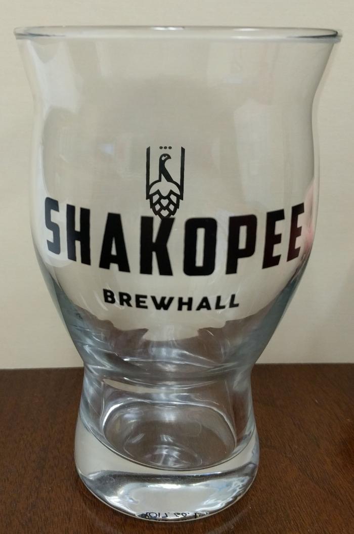 Shakopee Brewhall Beer Glass (named Revival)
