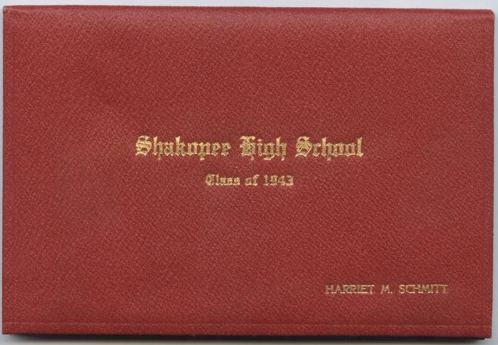 Shakopee High School Diploma, Shakopee, 1943