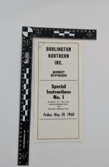 Burlington Northern INC. Pamphlet