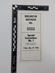 Burlington Northern INC. Pamphlet