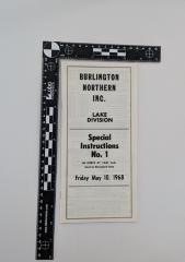 Burlington Northern INC. Pamphlet