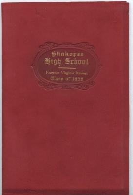 Shakopee High School Diploma, Shakopee, 1938