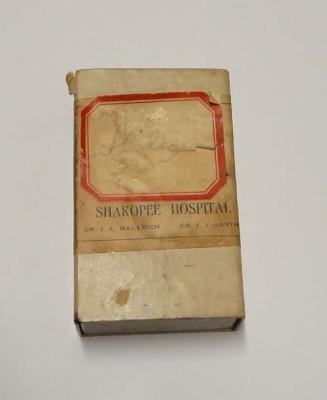 Shakopee Hospital Medicine Kit, Shakopee, 1934