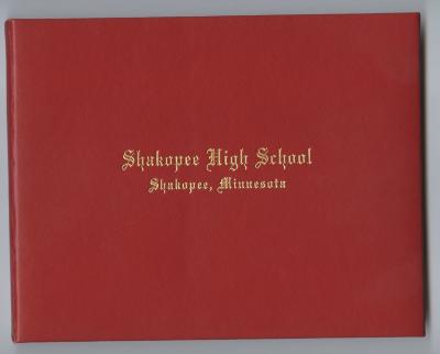 Shakopee High School Diploma, Shakopee, 1969