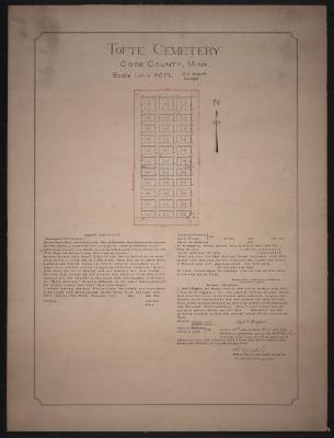 Tofte Cemetery Plat
