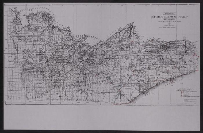 Superior National Forest, Telephone line survey