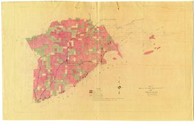 Map of Grand Portage Reservation and Pigeon River