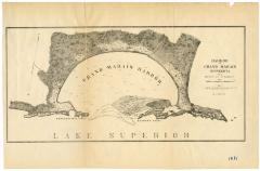 Map, Grand Marais Harbor