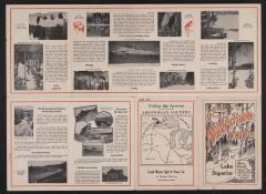Map of Cook county for early tourism