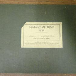 Spring Lake Assessment Book 1922