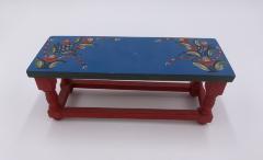 Painted Wood Table: Doll Furniture