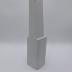 White Wood Corner Stove: Doll Furniture