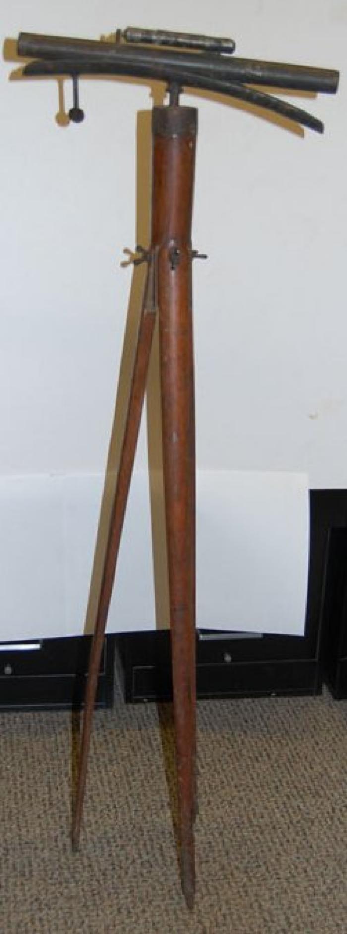 Surveying Tripod, New Prague, 1835