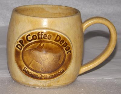 Stoneware Coffee Mug - Dan Patch Coffee Depot, Savage