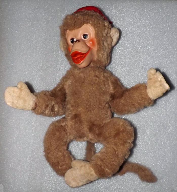 Stuffed Toy Monkey, 1950