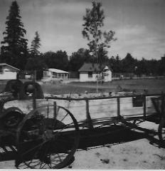 CCHS, Manure Spreader, Donated 1998.