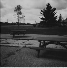 CCHS, New Picnic Tables, 1998.