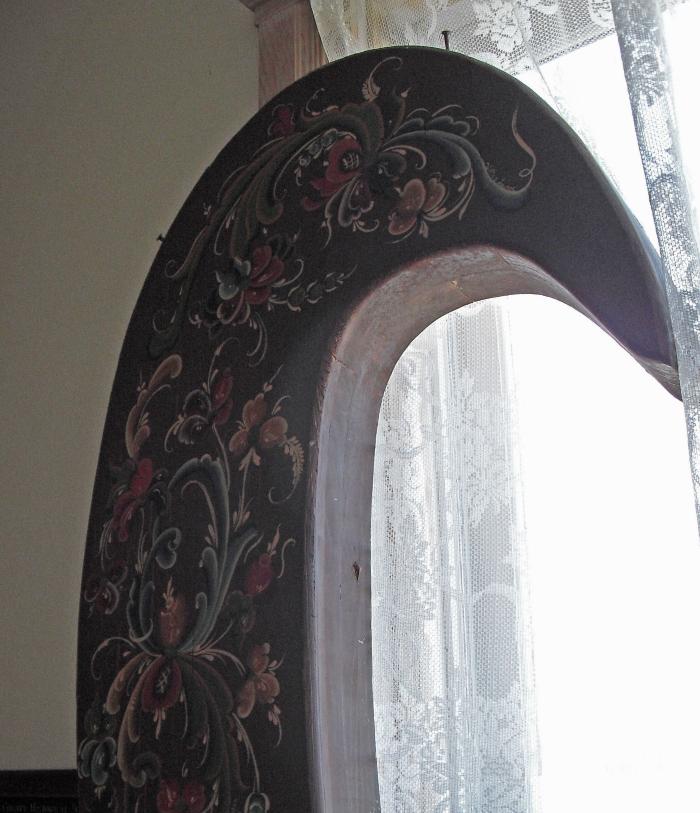 Part of a viking ship from the East Bay Hotel