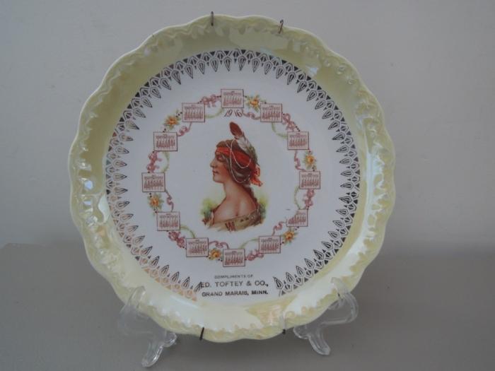 calendar plate  from Ed Toftey & Company