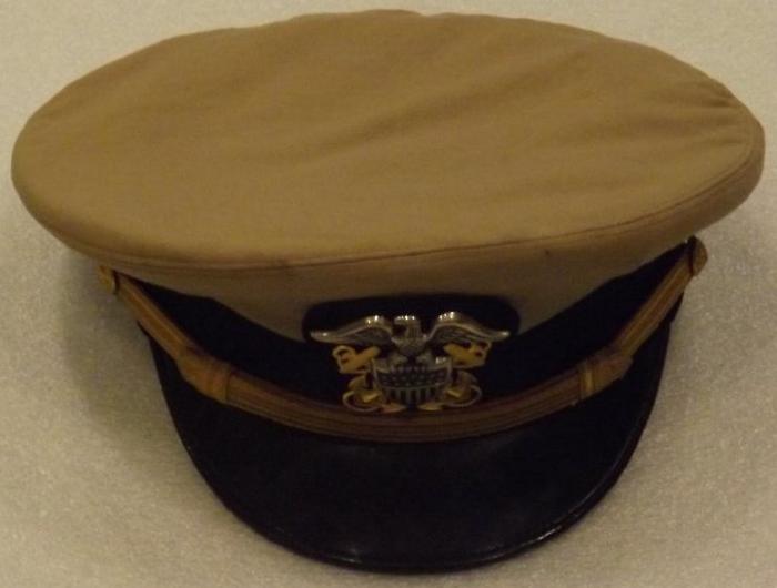 U.S. Navy Dress Uniform Hat, Shakopee, 1965