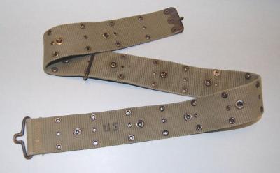 U.S. Army Uniform Belt, Joseph P. Lehnen, Marystown, 1917