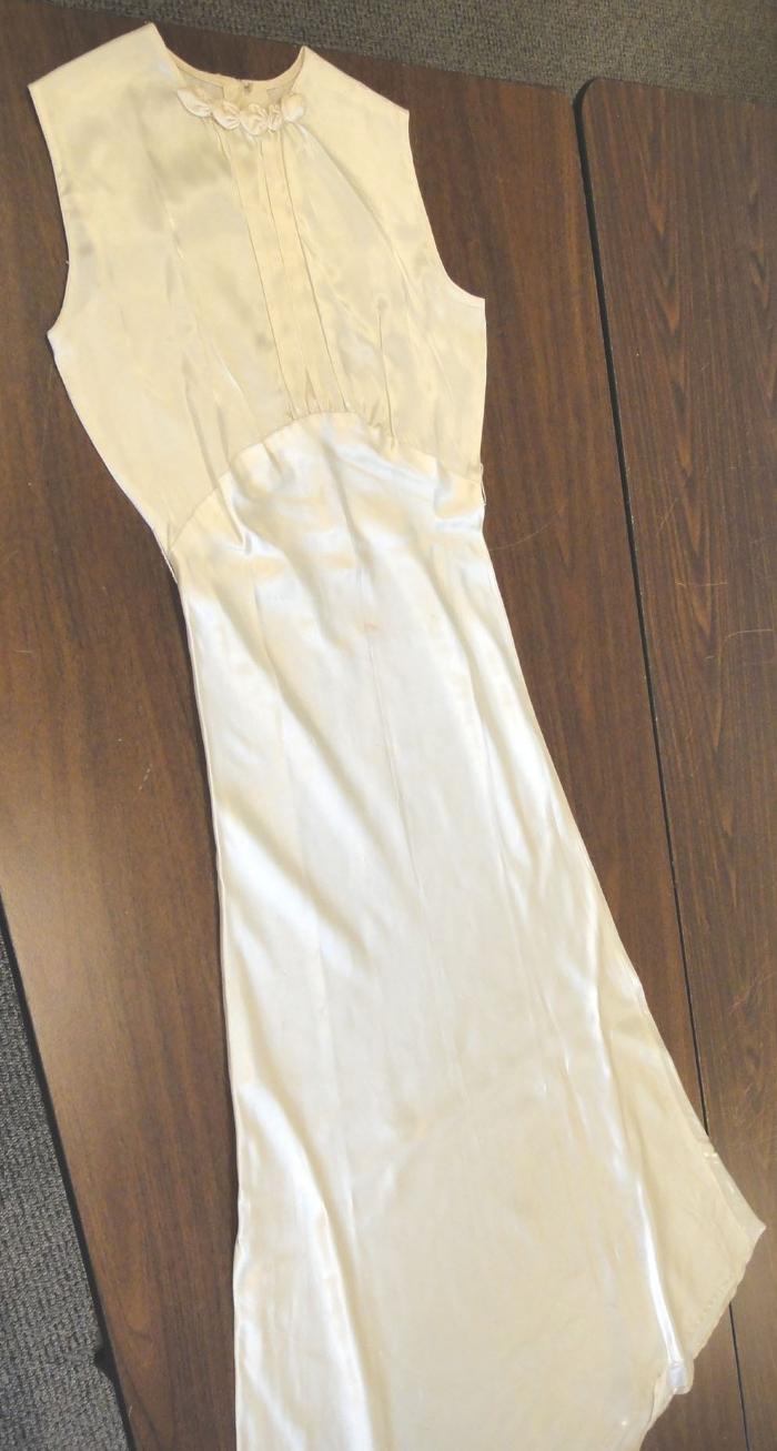 Wedding Dress, Margaret Budde, Jordan, 1937