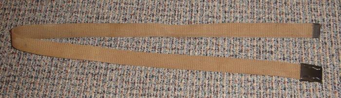 World War I Army Uniform Belt, Arthur Casper Roehl, Shakopee, 1918