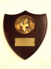YMCA Plaque given to Maurice Stans, California, 1965