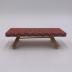 Painted Table with Rounded Legs: Doll Furniture