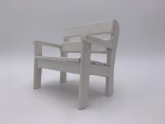 Candy Design Small White Bench: Doll Furniture