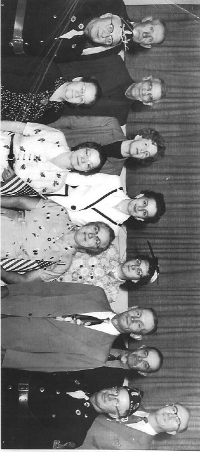 13 Bagley Area Citizens Receive Naturalization Certificates, Late 1950's.