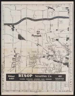 Village of Plymouth Map