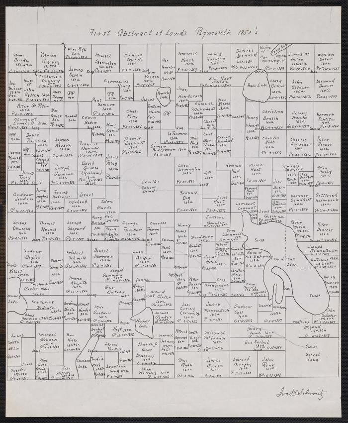 Plymouth First Land Abstract 1800-1859