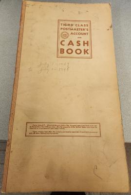Postmaster Account Cash Books (10)