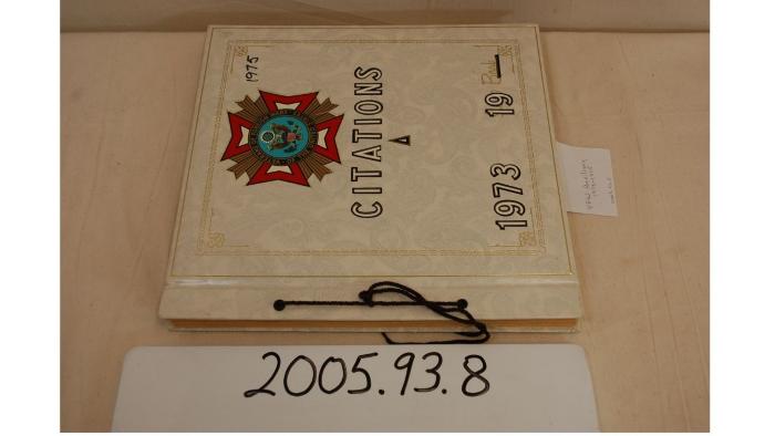 Scrapbook - VFW Post and Auxillary 5039, 1973-75