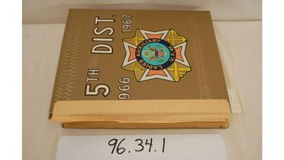 Scrapbook - VFW Ladies Auxiliary 1966-1970