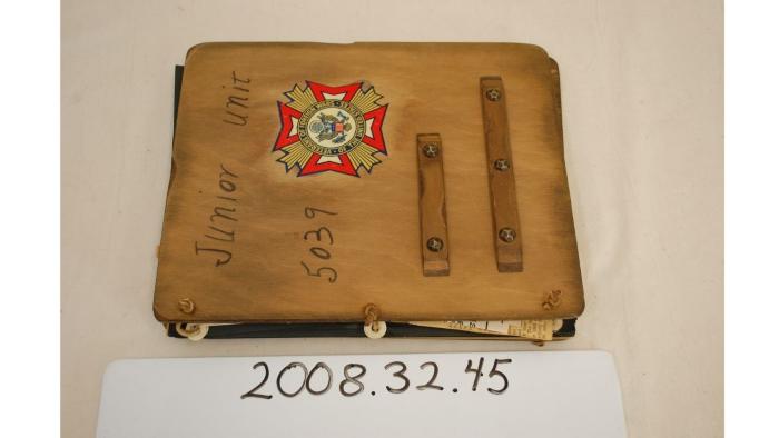Scrapbook - V.F.W. Auxiliary girls Junior Unit
