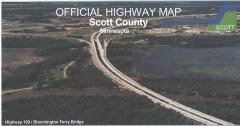 Official Highway Map, Scott County, Minnesota