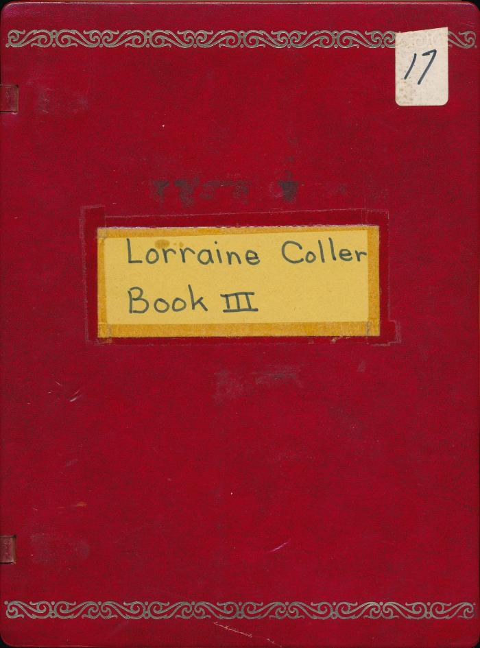 Scrapbook of Lorraine "Joansie" Coller