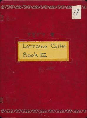 Scrapbook of Lorraine "Joansie" Coller