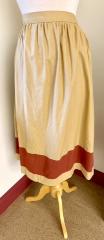 Tan Folk Outfit Skirt: Folk Dress