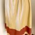 Tan Folk Outfit Skirt: Folk Dress
