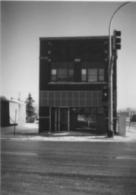 Old First National Bank in Bagley, 2000.