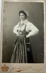 Woman in Folkdräkt: Photograph