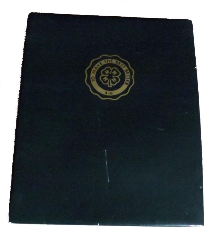 Lucky Stars 4-H Club Scrapbook