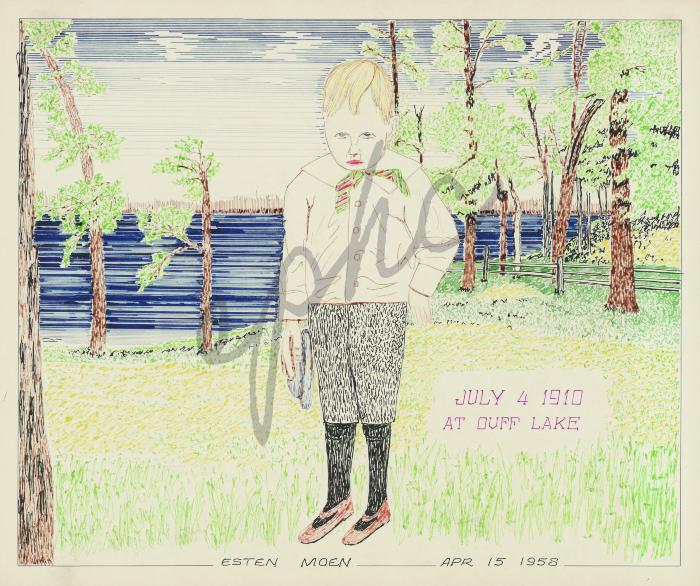 Ouff Lake July 4, 1910