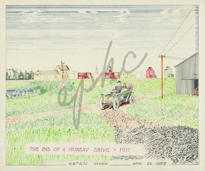 The End of a Sunday Drive 1911
